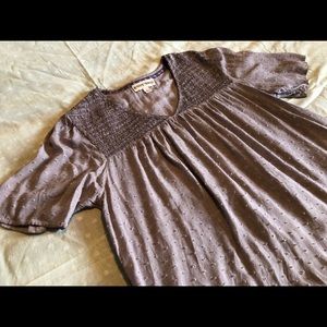 NWOT Knox Rose Mauve/Purple Tunic (Size S)